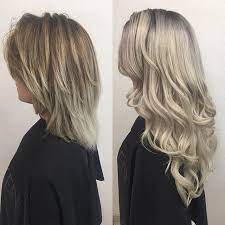 Is there a salon or stylist in my area that offers this service? Halo Couture Extensions Saves The Day Yet Again Cool Blonde Hair Hair Styles Hair Extensions Before And After Healthy Hair Extensions