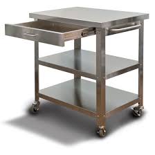 Image Gallery In 2020 Kitchen Carts On Wheels Kitchen Cart Steel Kitchen