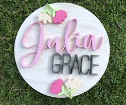 Perfect for kids' rooms and pediatric signs. Cutout Nameplate Wooden Name 3d Name Wooden Nameplate Kids Room Decor Room Decor Home Decor Hello Pretty Buy Design