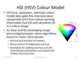 It is a nonlinear transformation of the rgb color space. Comp 9517 Computer Vision Colour And Shading 10 3 Ppt Video Online Download