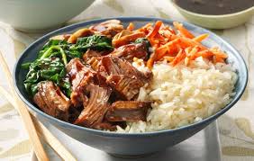Korean Barbecue Rice Bowl Recipe Uncle Ben S Rice Recipes Recipe Recipes Rice Bowls Recipes Meals