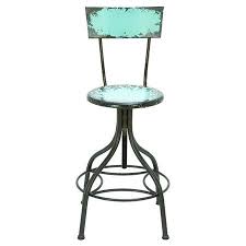 Adjustable Bar Chair With A Distressed Finish Product Chairconstruction Material Metalcolor Antique Red Bar Stools Iron Bar Stools Bar Stools