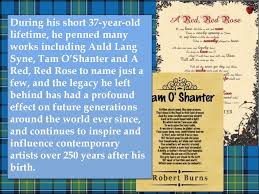 Burns Night A Vurns Supper Is A Celebration Of The Life And Poetry Of The Poet Robert Burns Online Presentation