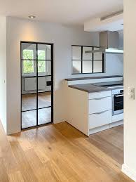 Tur Und Fenster Im Bauhaus Look Innenfenster Haus Innenarchitektur Haus