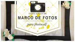 Además también están disponibles otros formatos de azul, globo, decoracion vectores o imágenes de fondo. Como Hacer Un Marco Para Photocall Manualidades On
