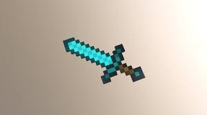 Learn about the stats and effects of diamond sword, and what missions . Minecraft Diamond Sword Download Free 3d Model By Blender3d Blender3d 2fd7a88