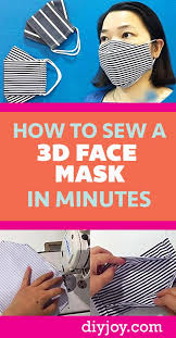 Protecting yourself versus protecting others. How To Sew A 3d Mask In 4 Minutes