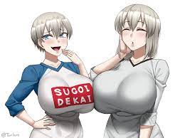 Uzaki-chan breast expansion