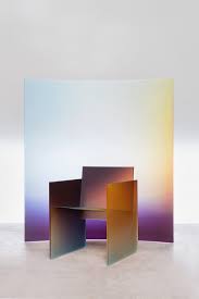 In 1965, he established his own interior design practice and mostly designed clubs and bars in tokyo. Ombre Glass Chair By German Ermics Is A Tribute To To Shiro Kuramata Collater Al