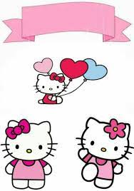 Hello kitty happy birthday cake topper. Hello Kitty Free Printable Cake Toppers Hello Kitty Printables Hello Kitty Birthday Hello Kitty