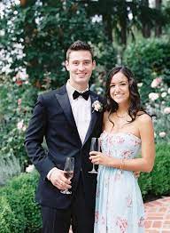 Backyard Wedding Complete With Farm Friends And Pink Gowns Backyard Wedding Dresses Wedding Attire Guest Wedding Outfit