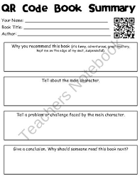 Free Qr Code Book Summary Qr Code Books Reading Classroom Book Summaries