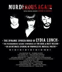 Coming for you this April! 4/16 Denton, TX — Rubber Gloves 4/17 Austin, TX  — The Far Out Lounge 4/18 Houma, LA — Intracoastal Club 4/19 New Orleans,  LA — Siberia w/