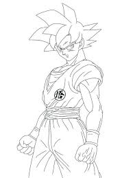 Dragon Ball Super Goku Coloring Pages In 2020 Super Coloring Pages Dragon Ball Super Wallpapers Dragon Pictures