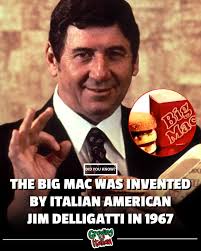 Jim Delligatti was a McDonald's franchise owner in Pennsylvania when he  decided to experiment with a bigger, more satisfying burger. In 1967, he  introduced the Big Mac, featuring two beef patties, special
