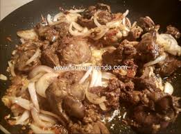 Suria Amanda Resepi Hati Ayam Goreng Berlada