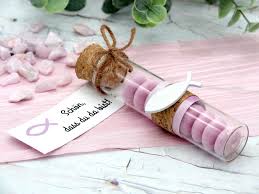 5 Gastgeschenke Kommunion Konfirmation Rosa Fisch Glasrohrchen Schon Dass Du Da Bist Kommunion Gastgeschenke Konfirmation Gastgeschenke Kommunion Konfirmation