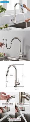 Shop for kitchen faucet pullout sprayer online at target. Faucets 42024 Touchless Kitchen Faucet Pull Down Spray Brushed Nickel Single Hole Sink Mixer Buy It Now Only 89 On Ebay Faucet Kitchen Faucets Pull Down Kitchen Sink Faucets Sink