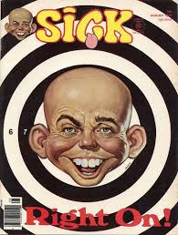 You want Charlton humor? Well, you won't find it in this article about Sick  in The Arrow #3 by Mark Arnold, who wrote the definitive history of Cracked  Magazine "If You're Cracked,