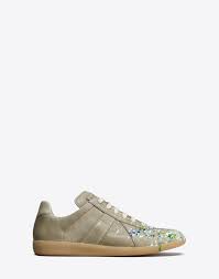 Maison margiela tabi paintdrop canvas sneakers. Maison Margiela Paint Drop Replica Sneakers Men Maison Margiela Store