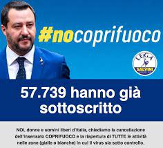 Così il leader della lega fuori da palazzo madama\se tornerò al cinema? Salvini Lancia La Petizione Per Abolire Il Coprifuoco Da Dentro Il Governo Lo Cancelleremo
