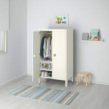 Nothing wrong with it a tiny scratch on side but not noticeable unless inspecting close Busunge Wardrobe White 80x140 Cm Ikea