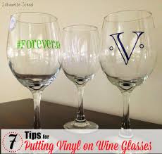 Remove any labels or stickers from the foot of each wine glass, then clean the area that will. Putting Vinyl On Wine Glasses 7 Tips For Success Silhouette School