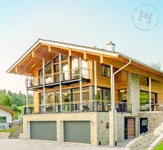 Heimatstyl Styl Heimatstyl Massivholzhaus Baustil Architektur Haus Haus Hanglage