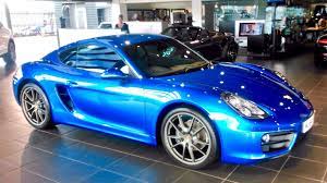 Porsche Cayman 981 In Sapphire Blue All Ready To Collect Porsche Cayman 981 Cayman S Cayman
