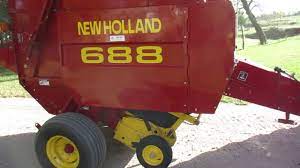 Used round balers for sale | machinery pete. New Holland 688 Round Baler W Net Wrap Twine Tie Bigiron Auctions
