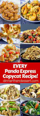 Panda Express Recipes Index Copycat Dinner Then Dessert Copykat Recipes Asian Recipes Recipes