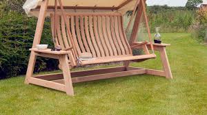 Product title costway 3 seats patio canopy steel frame swing glider hammock cushioned backyard green average rating: Roble Swing Seat Green Ecru Alexander Rose