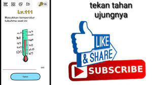 Kunci jawaban brain out masukkan temperatur tubuhmu saat ini. Brain Out Level 111 Masukkan Temperatur Tubuh Youtube