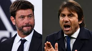 President andrea agnelli speaks at the opening ceremony of the new juventus stadium. Unrqy Rkcde9bm