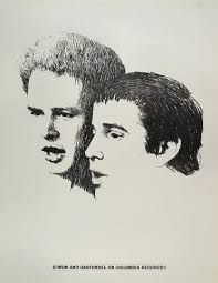 Simon & Garfunkel Vintage Concert Handbill from Lincoln Center Philharmonic  Hall, Jan 22, 1967 at Wolfgang's