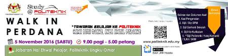 Ungku omar polythecnic students can get immediate homework help and access over 600+ documents, study resources, practice tests, essays, notes and ungku omar polythecnic documents (676). Politeknik Ungku Omar Puo Permohonan Kemasukan Ke Politeknik Sesi Disember 2016 Secara Walk In Politeknik Ungku Omar Akan Membuka Kaunter Permohonan Kemasukan Ke Politeknik Di Tarikh 05 November 2016 Sabtu