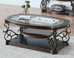 5 out of 5 stars with 1 ratings. Buy Wevivu Glass Top Cocktail Tables Living Room Traditional Glass Top Coffee Table With Fixed Shelf 52 L X 32 W X 20 3 H Dark Brown Online In Indonesia B08m3jc8w3