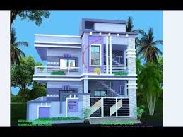 34 Ft Wide House Front Views With Color Options House Front Building Design House