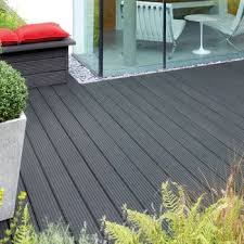 charcoal grey deck stain image of ronseal ultimate