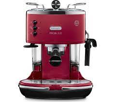 Francis francis for illy expresso coffee maker. Buy Delonghi Icona Micalite Ecom 311 R Coffee Machine Red Free Delivery Currys