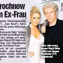 Jürgen prochnow und seine frau, verena wengler, eine gebürtige österreicheri Jurgen Prochnow Trauert Um Ex Frau Pressreader