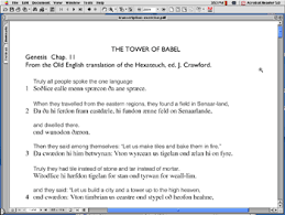 .phones in an ipa string aren't necessarily delimited, there's not an exact correspondence between most phonetic alphabets, and ipa may be used for either phonemic or phonetic transcriptions. Old English Transcription