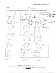A worksheet is helpful for additional practice after you have learned the concepts. Solve Each System By Elimination Worksheet Answers Worksheet List