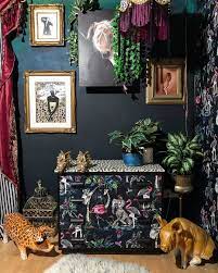 Pin By Eve Beard On Dark Interiors Bohemian Interior Design Bohemian Interior Eclectic Bedroom