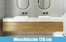Die kombinationen aus waschbecken und badschrank bieten trendige waschstätten und viel stauraum für badutensilien. Waschtisch Mit Unterschrank 120cm Waschtische 1 20m Breit
