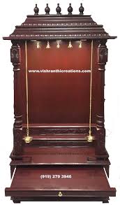 Wooden Pooja Mandir In Usa By Vishranthi Creations Pooja Room Door Design Pooja Mandir Pooja Room Design