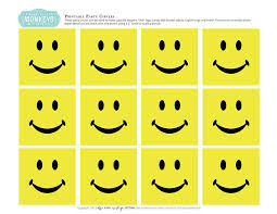 Three Little Monkeys Studio Fun Invitations Party Printables Smiley Emoji Birthday Party Emoticon Party