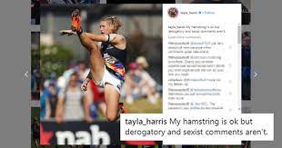 Tayla harris is the centerpiece of one of the most iconic sporting images in the aflw's short history, the league said in a statement to the post on wednesday. A Dance Photographer S Take On The Tayla Harris Photo Controversy Petapixel