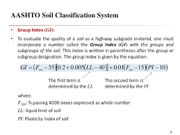 Classification Os Soil