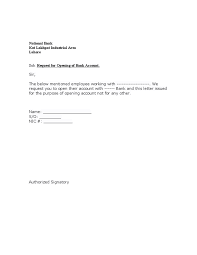 Generally, banks in malaysia require you to have the following items (after opening company in malaysia) in order to sample/format of opening account resolution as provided by bank. Sample Letter To Open Bank Account For Employee In Malaysia Malaybuit